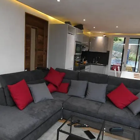 Tatil Evi Renove Avec Vue Panoramique La Saussaz