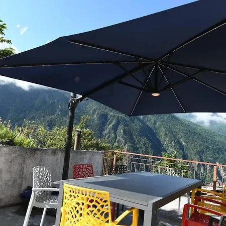 Renove Avec Vue Panoramique 度假居 La Saussaz